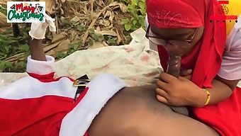 Nigerian Huippuluokan Romanttinen Kohtaaminen Maatilalla Joulun Aikaan. Tilaa Red Saadaksesi Lisää